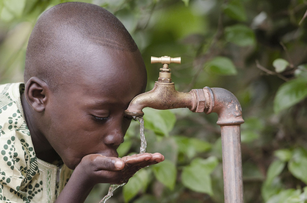 Fresh water generator needed for child drinking water out of faucet 
